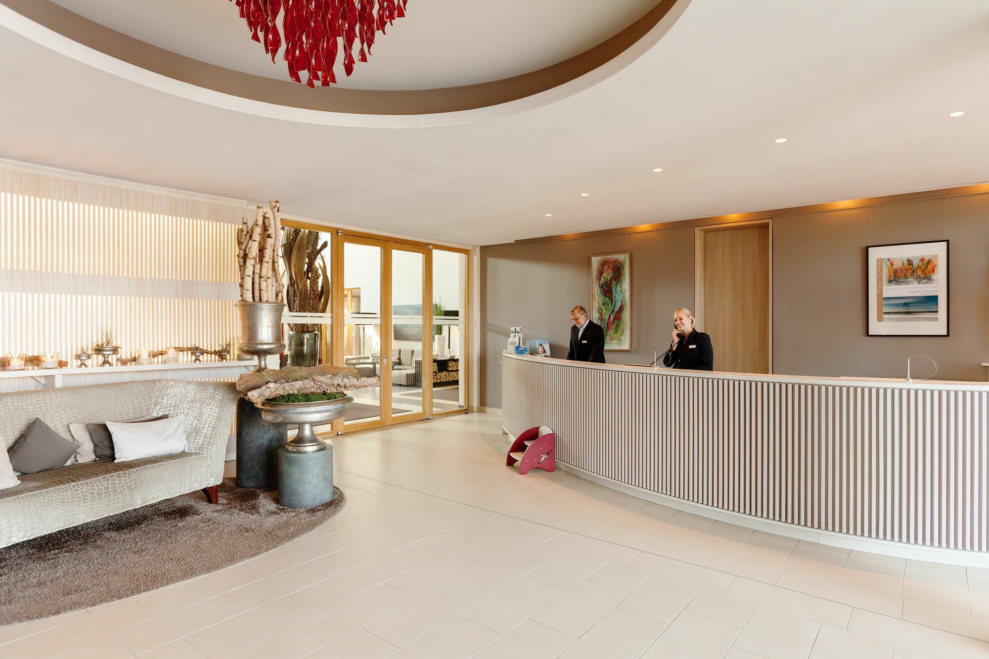 Hotel A-Rosa Sylt List Zewnętrze zdjęcie The hotel's lobby